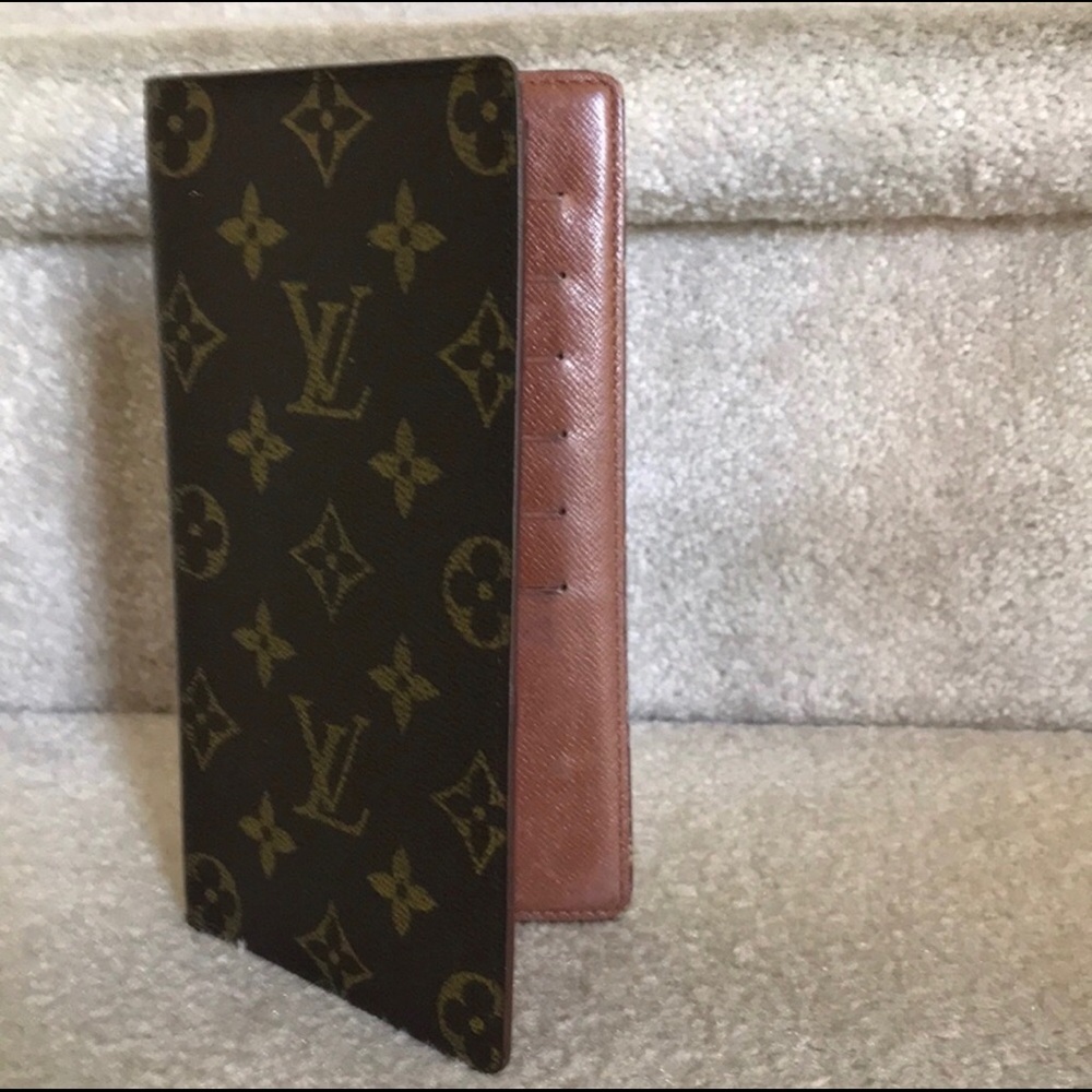 Authentic Louis Vuitton checkbook wallet